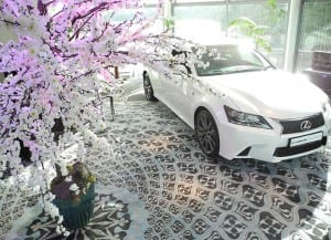 Blossom Tree, Lexus Launch - Auckland. Client: The Orange Group