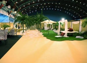 Beach Themed Event - London. Client: Star productions