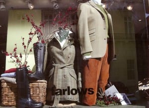 Farlows Window Dressing - London. Client: Farlows